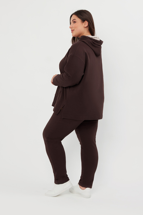 Bluza damska Lagos Italian Fashion - brązowy