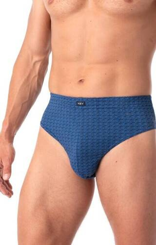 Slipy męskie MPC 813 2-pak Key - niebieski-granatowy