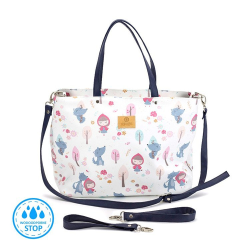 Torba ze skóry ekologicznej Secret Garden - Makaszka