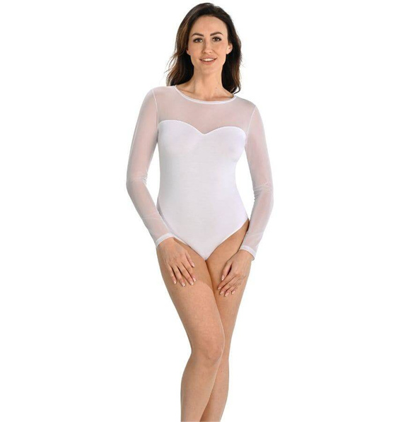 Body damskie z długim rękawem Willow Teyli - white