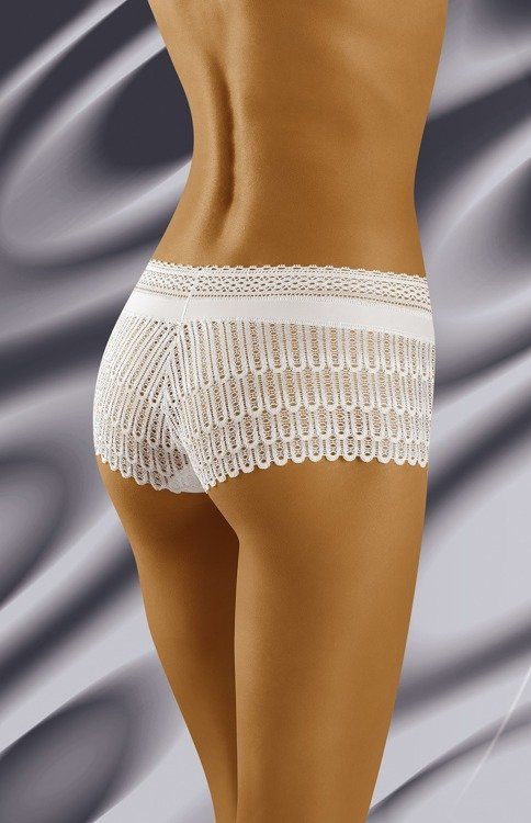 Riki Szorty damskie Wol-Bar - biały