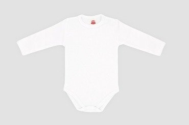 0301B Body z długim rękawem "BIAŁE" Makoma