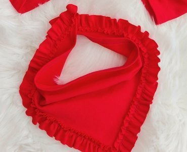 Chusta apaszka niemowlęca Lola Bambarillo czerwony