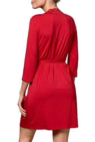  Podomka Szlafrok Damski Bona II  Nipplex - czerwony