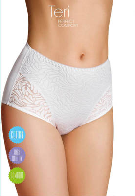 Figi damskie Teri Emili biały