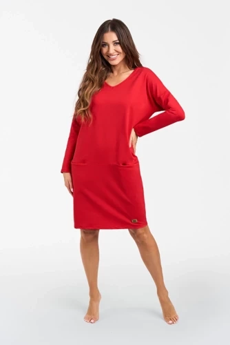 Tunika damska Karina Italian Fashion - czerwony