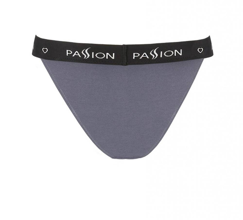 Figi damskie PS015 Passion ciemny szary