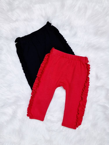 Spodnie niemowlęce Zuza Bambarillo czerwony