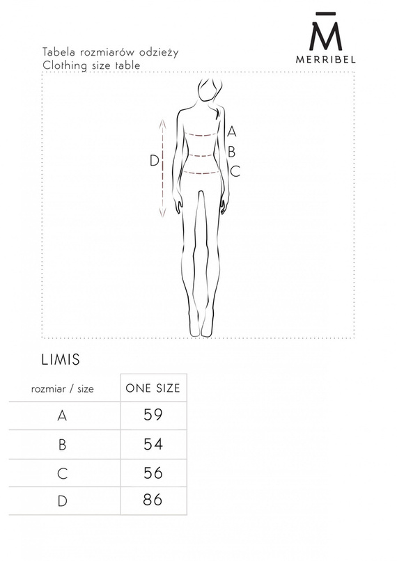 Sweter damski Limis Powder Merribel - powder