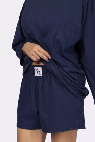 Piżama damska Joy longsleeve Mona navy 