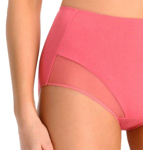 Figi z wysokim stanem Lilly Teyli - koralowy