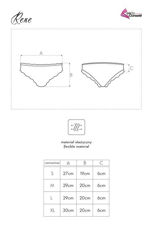 Figi damskie Rene LC 6069 LivCo Corsetti Fashion czarny