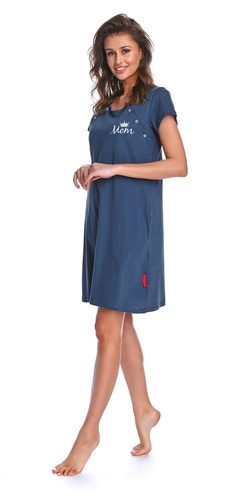 Koszula Nocna do karmienia 9992 Doctor Nap - deep blue