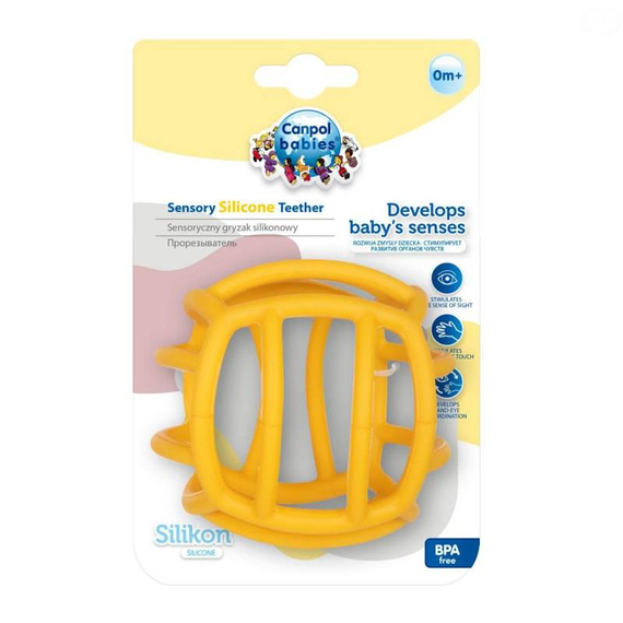 Gryzak sensoryczno-geometryczny CA80/303 Piłka Canpol Babies
