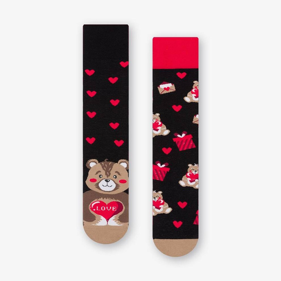 079 Nie Do Pary Skarpety Męskie More - czarny 064