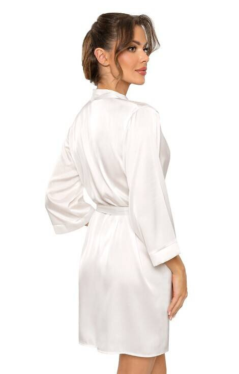 Peniuar damski Mari Donna - ecru