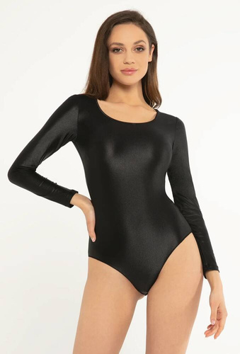Body Damskie Perfect Black Brillante Gatta - czarny