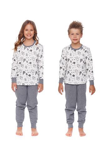 PDU.4548 "Snow" Piżama dziecięca Unisex Doctor Nap - snowman