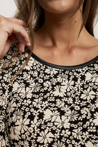 Koszula damska z długim rękawem Gujana Italia Fashion - druk