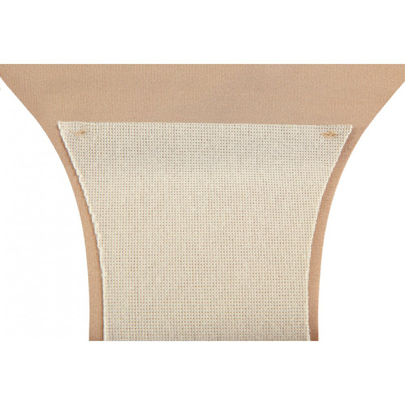 Figi laserowe z silikonem Sesto Senzo beżowy