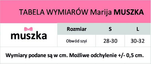 Muszka z weluru 418W Black Star Marija - szary