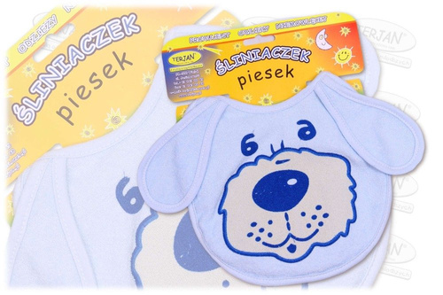 Śliniak piesek TERJAN zielony