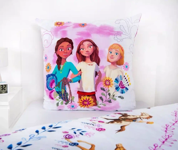 Pościel dziecięca bawełniana Spirit Konie Herding