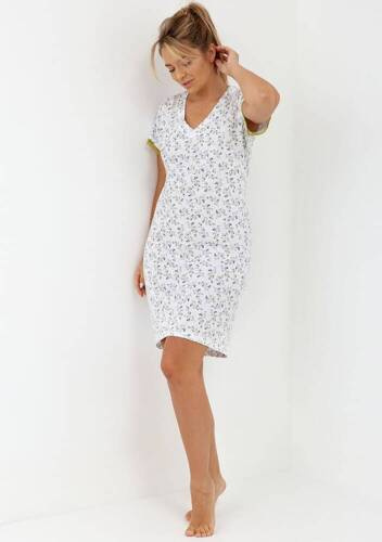 Koszula nocna 245  Cana- biały