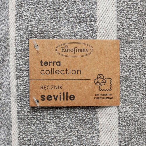 Ręcznik bawełniany Seville Eurofirany szary