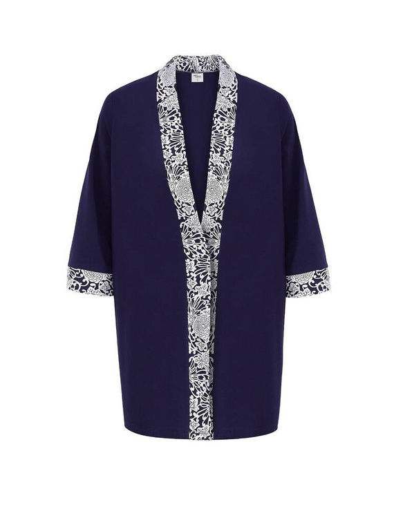 Szlafrok damski Bonżurka 251 Cana - granatowy