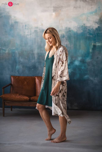 Szlafrok bambusowy Thailand Milk&Love 