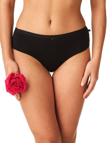 Figi damskie LPC 002 A'2 Bamboo 2-pak Key czarny