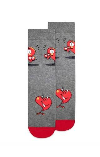 U04.156 Walentynki Skarpety Wola - 989 brown