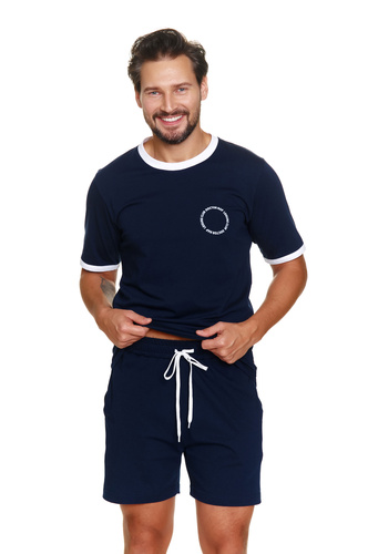 PMB.7218 Piżama Męska Doctor Nap - navy blue
