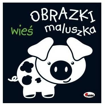 Książeczka kontrastowa "Maluszka wieś" Awm 
