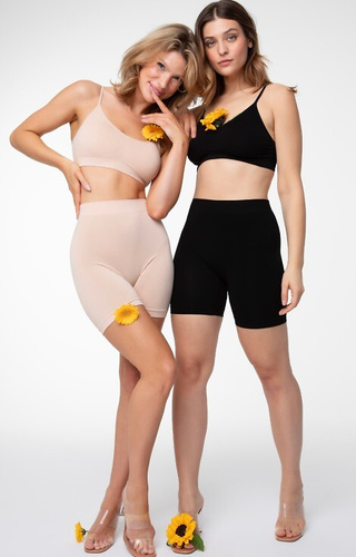 Figi Bermuda Shorts Bamboo Julimex - beżowy