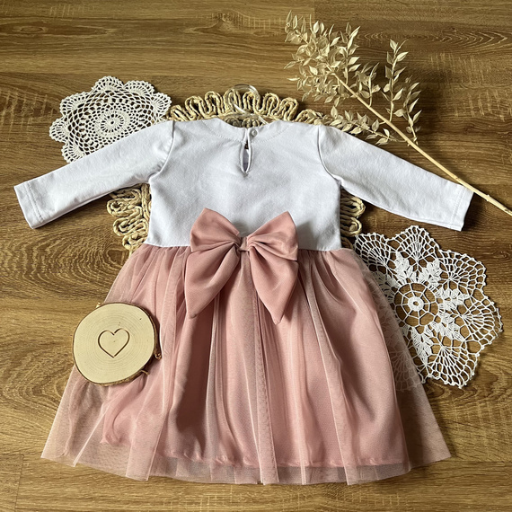 Sukienka z długim rękawem SH050 Mamatti