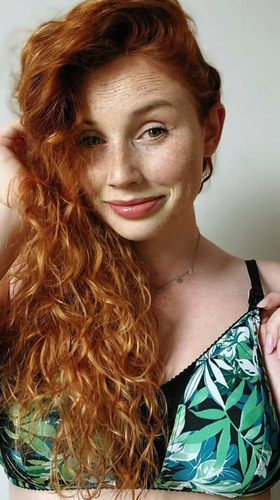 Miękki biustonosz do karmienia Femi Soft Green Momtobe zielony 