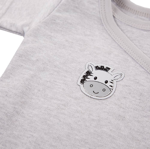 Body regulowane krótki rękaw "Baby Love" Ewa Klucze- róż