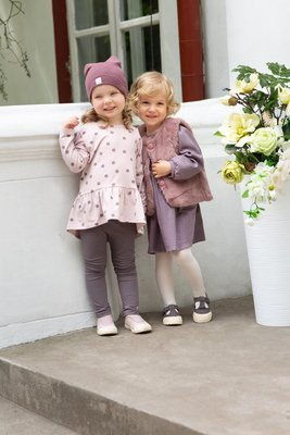 Tunika z długim rękawem Julia Pinokio - róż druk