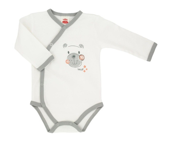 Body kopertowe długi rękaw "STARS & TEDDY" Makoma gwiazdki