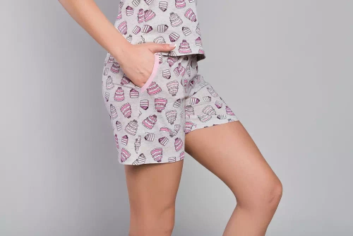 Piżama Damska Dolce Italian Fashion - druk 