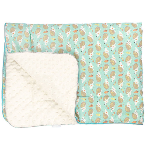 Kocyk niemowlęcy Papugi Martex zielony