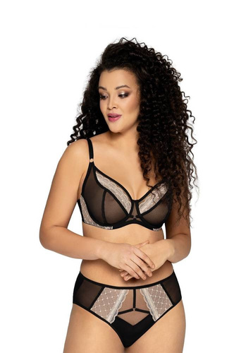 Biustonosz miękki 1969 Ava czarny