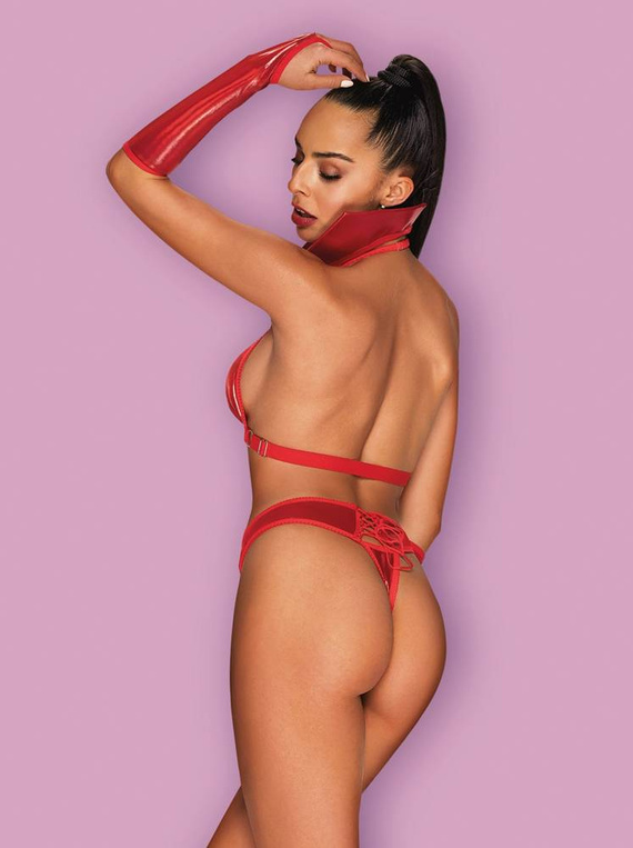 Komplet Vampines Obsessive czerwony