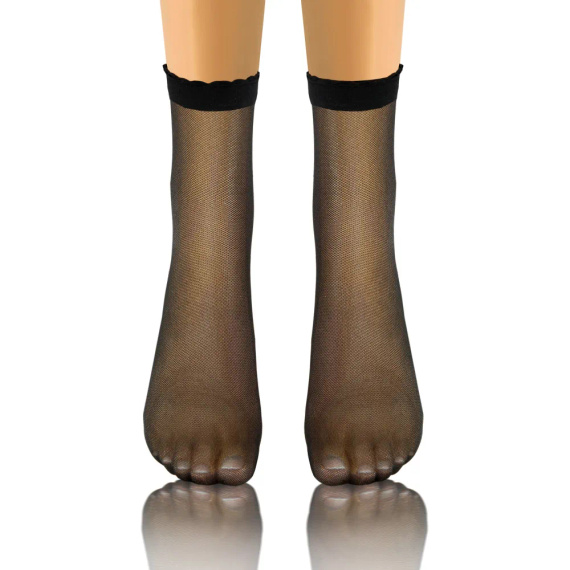 Skarpetki damskie Sesto Senso wzór 011 kropki