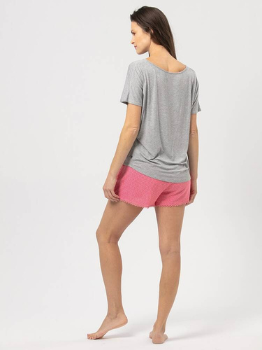 Piżama Damska LNS 562 Key szary