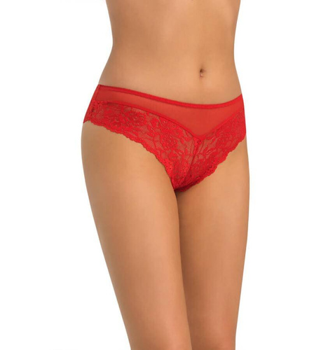 Figi koronkowe Lulu Teyli - czerwony