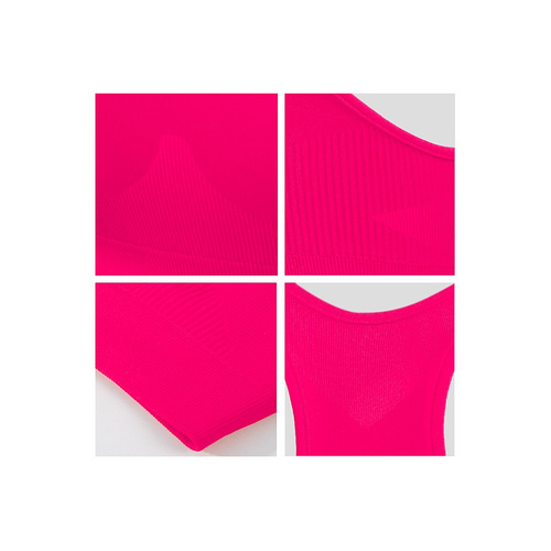 Biustonosz sportowy top CL14 Sesto Senzo różowy