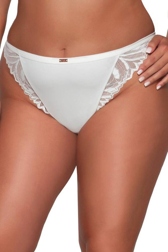 Figi damskie brazyliany 2107/B AVA - ecru